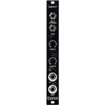 Erica Synths Pico Input Eurorack Module - Compact Audio Interface with Gain Control