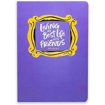 Cuaderno A5 Mirilla Friends - Libreta de Tapa Blanda con Diseño de la Serie Friends