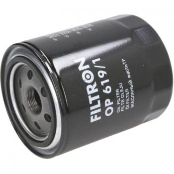 Filtro de aceite FILTRON OP619 - Filtro de aceite, compatible con varios modelos de vehículos, alta eficiencia en la filtración, diseño que previene fugas, fácil instalación, fabricado con materiales de calidad para una larga durabilidad