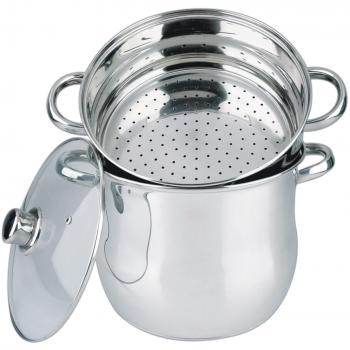 Haussmann herencia – 3 Piéce couscoussiers inoxidable hm-0827/6L