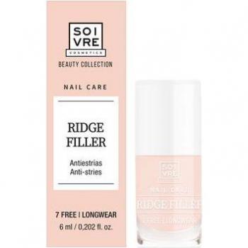 Soivre Nail Care Antiestrías 6ml - Tratamiento para uñas, 6 ml, fórmula antiestrías