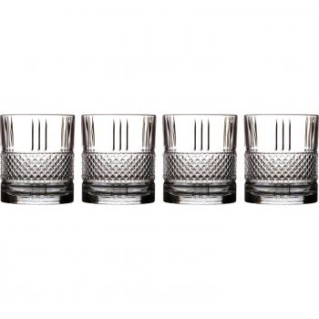 Maxwell & Williams Verona Set of Four 270ml Tumblers - Clear