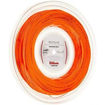 Bobina de Cordaje para Tenis Wilson Revolve 16, 200m - Color Naranja