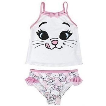 Cerdá Conjunto 2 Piezas Baño Clasicos Disney Marie, Blanco