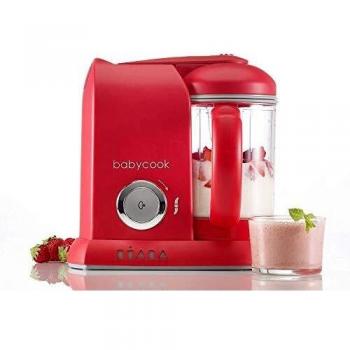 Béaba Babycook Solo - Robot de cocina, color rojo