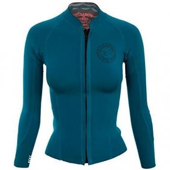 2016 Billabong Ladies Peeky 1mm Surf Long Sleeve Jacket Maldive - W41G04 Sizes- - Ladies 4