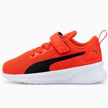 Zapatillas Puma Flyer Runner V para niños en color negro, talla 27 EU, diseño deportivo, material ligero y transpirable