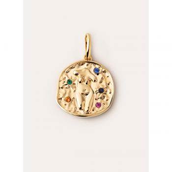 Charm Singularu Organic Colors Zodiaco Baño Oro - Virgo