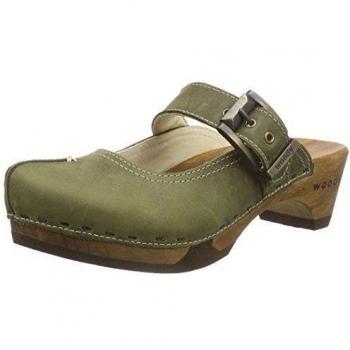 WoodyJaqueline - Zuecos Mujer
, color Verde, talla 39 UE