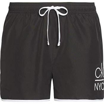 Calvin Klein Hombre Banadores Short Runner Black CK NYC