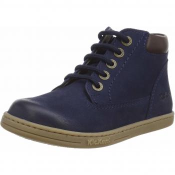 Kickers Sabio, Botas Slouch para Niños, Rojo
