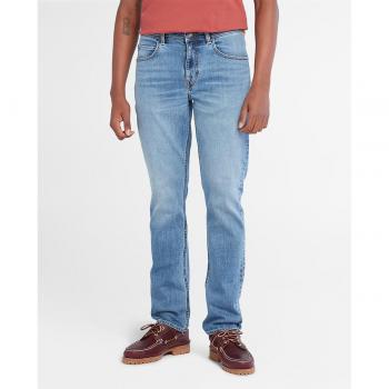 Timberland Sandown Stretch Slim 5-pocket Jeans for Men in Light Blue, Size: W31