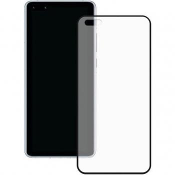 KSIX Protector de Pantalla Cristal Templado para Huawei P40 con Borde Negro