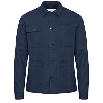 Casual Friday Men's Linen Blend Jacket Jerslv 0050 - Dark Navy