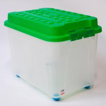 Fabricado para DEMA ruedas Maxi verde tapa 75 litros