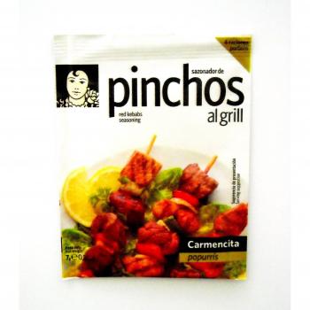 Popurrí-Sazonador De Pinchos Al Grill Carmencita 7 G