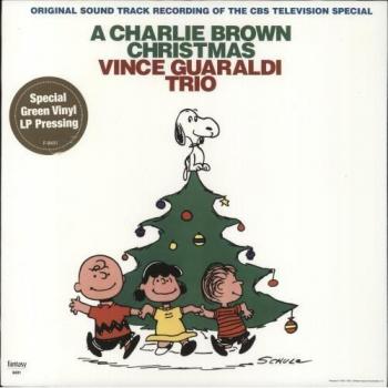 A Charlie Brown Christmas - Green Vinyl 2012 USA vinyl LP F-8431