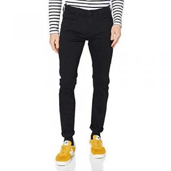 Lee Malone Black Rinse Jeans - Men's Denim - W32 / L34 - 90% Cotton, 7% Polyester, 3% Elastane