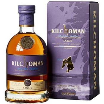 Kilchoman Sanaig Whisky Escocés de Malta Única Islay 46% 0,7L