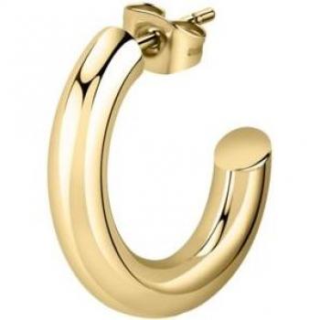 Pendientes La Petite Story de acero dorado