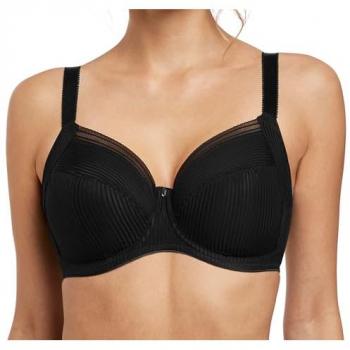 Fantasie Fusion Full Cup Side Support Bra - Black - Size 38F (G85)