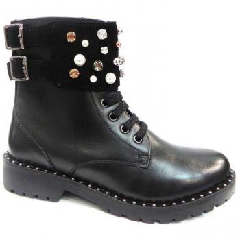 Botas para niña, Color Negro, Marca GIOSEPPO, Modelo Botas para Niña GIOSEPPO 45512G Negro