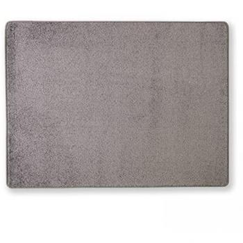 Alfombra rectangular de polipropileno 200x290 cm color antracita