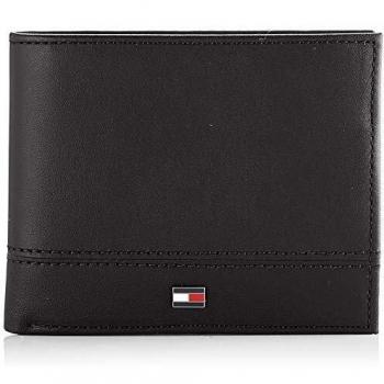 Tommy Hilfiger - Th Essential Mini Cc Wallet, Carteras Hombre, Negro