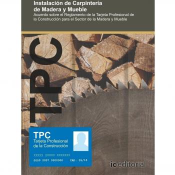 TPC madera y Mueble - Instalación de carpintería de madera y mueble