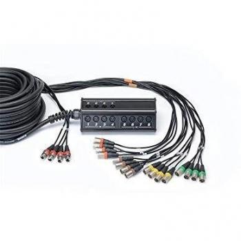 Cordial 30m Multicore Stage Box with 16 XLR Inputs and 4 XLR Outputs