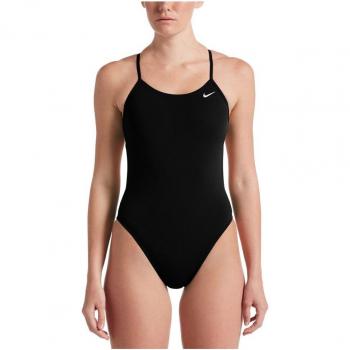 Nike Bañador Piscina de Mujer con Resistencia al Cloro y Diseño Recortado Solid Cutout
