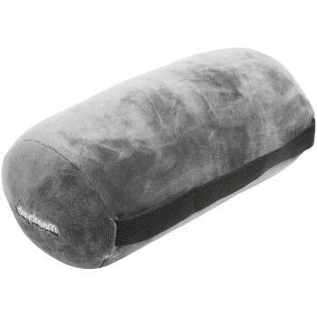 Daydream Gris Rollo de cuello Almohada con microperlas