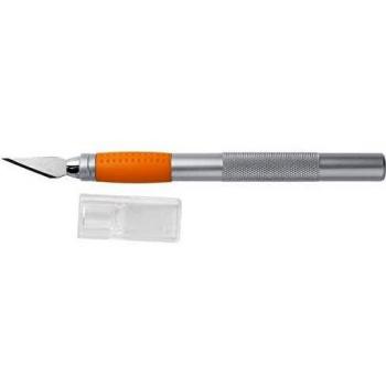 Fiskars Software/Anwendungen Cúter de Precisión, Metal y Plástico, Gris y Naranja, 1.9x1.1x15.9 cm