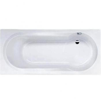 Sealskin Costa bañera con ducha parte incluye bañera pies cuadrado 170 x 75 cm x 43 cm blanco, 451202010