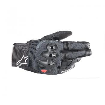 Guantes de Moto Alpinestars Morph Sport de Puño Corto en Piel y Tejido Elástico - Negros