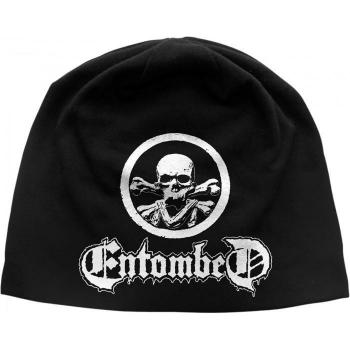 Gorro Unisex Adulto Entombed con Logo de Calavera Negro Talla Única