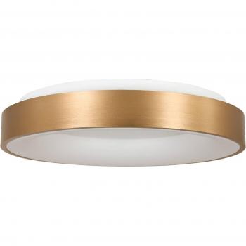 Plafón LED Ringlede 2.700 K Ø 48 cm dorado Steinhauer