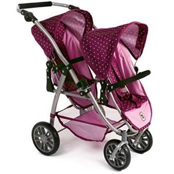 Bayer Chic 2000 689 29, Carrito para muñeca, Morado/lila, 71 x 79 x 47 cm , color/modelo surtido