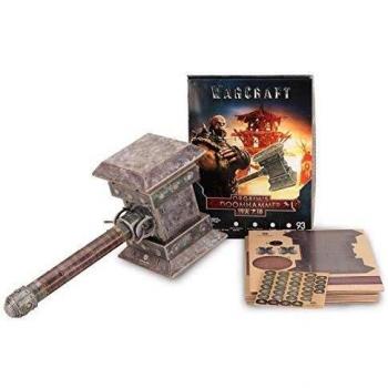 CubicFun - Puzzle 3D - Warcraft Orgrim’s Doomhammer - Martillo en 3D para ser montado - 93 Piezas - DS0941H