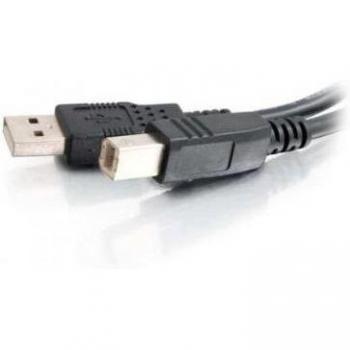 9.8ft Black USB 2.0 A to B Cable