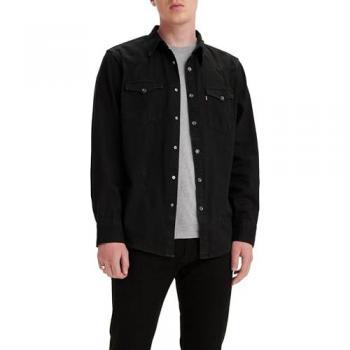 Camisa de Denim Negra Levi's Barstow Western Stretch XS