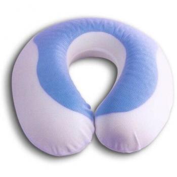 Almohada de Viaje Viscoelástica con Gel Refrescante