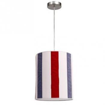 Lámpara Colgante Grande Serie Regalo Lila 1xE27 30x30x30