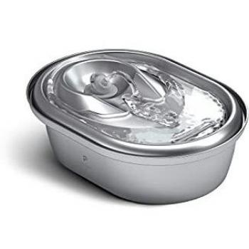 PETLIBRO Cat Water Fountain Stainless Steel, 2L Pet Water Fountain, Adjustable Water Flow Cat Fountain, Ultra-Quiet Dog Water Fountain with Filters,Automatic Dog Water Dispenser for Cats & Dogs
