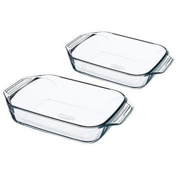 Pyrex 4937701 Fuente para horno, Vidrio borosilicato