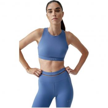 Top de mujer Tamar Born Living Yoga - Medium Support Azul L