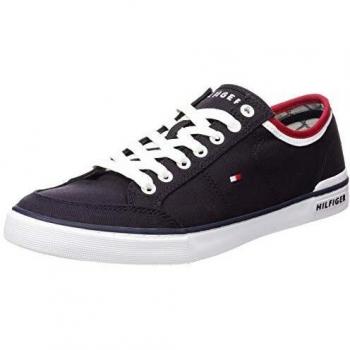 Tommy Hilfiger H2285arrington 5d2, Men's Low-Top Sneakers, Blue
