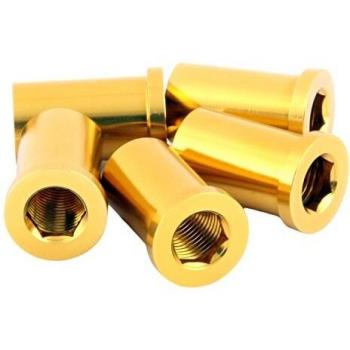 Msc M8X18D5 - Hembras alu 1 o 2 platos+protector de platos 5 unidades