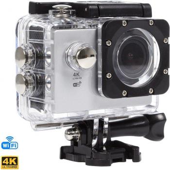 Cámara deportiva Garrix 4K con WIFI, batería 900mah y sumergible hasta 30m con carcasa estanca