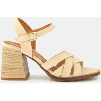 Sandalia de tacón Mustang 50549 C52930 para mujer en color beige
